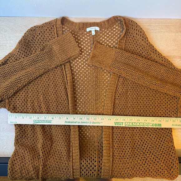 Maurice’s Brown Open-Knit Women's Sweater - Picture 7 of 9